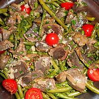 recette Salade d haricots verts aux gésiers de canards confits