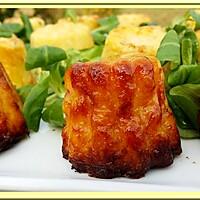 recette Cannelés Bacon, Comté, courgettes