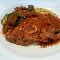 recette Petit mijoté d'agneau aux courgettes