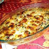 recette Gratin de courgettes jambon mozzarella