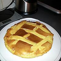 recette Tarte conversation, recette de Mercotte