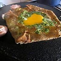 recette galette aux tétragones,  andouille::et  ds  le nord