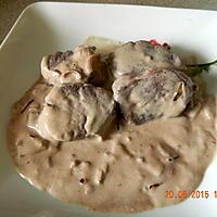 recette Filet mignon sauce vin rouge et moutarde