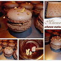 recette Macarons chocolat/noisettes