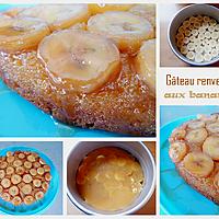 recette Gâteau renversé aux bananes