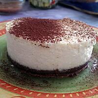 recette Cheesecake coco vanille cacao