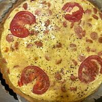 recette Tarte aux saucisses