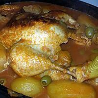 recette Poulet en sauce