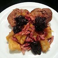 recette Osso-Bucco de dinde aux pruneaux et à la bière framboise