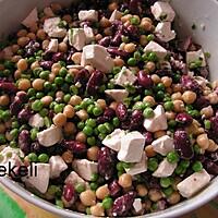 recette Salade aux haricots et petits pois