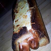 recette Hot dog à notre façon