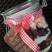 recette Bocaux de chocolat chaud au marshmallow *Cadeau gourmand*