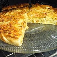 recette TARTE AU POISSON BLANC