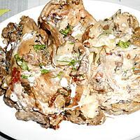 recette LAPIN CREME CHAMPIGNONS