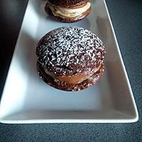 recette Whoopies au chocolat