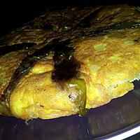 recette Tortilla espagnole aux poivrons frit