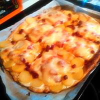 recette Pizza façon raclette