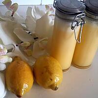 recette Lemon curd au micro onde