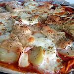 recette Pizzas façon raclette