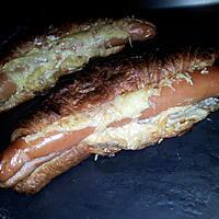 recette Sandwich de croissant façon *hot dog*