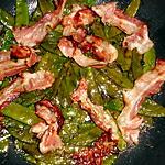recette Pois gourmands au lard