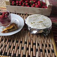 recette verrine fraises, faisselle