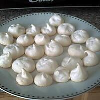 recette PETITE MERINGUES