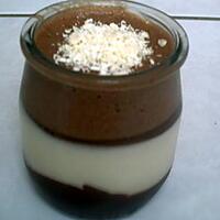 recette VERRINE AUX TROIS CHOCOLATS