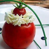 recette tomates surprises au fromage de chèvre frais