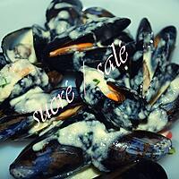 recette Moules au Maroilles