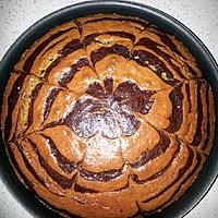 recette Marbré du chef Felder avec la technique du zébra cake