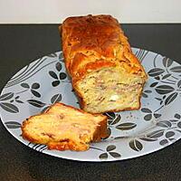 recette cake au chevre, jambon et curry