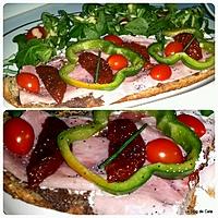 recette Tartines à l'Italienne