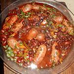 recette Petits chorizo à cuire aux haricots rouge