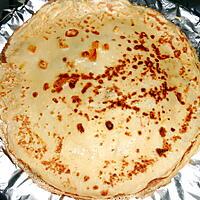 recette PETIT DEJEUNER DU MATIN : CREPES AUX DEUX ORANGES