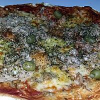 recette Pizza au thon