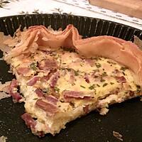 recette Quiche pate filo