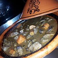 recette Tajine de boeuf bourguignon