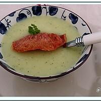 recette Soupe de Pâtisson au chèvre