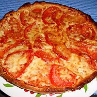 recette TARTE TOMATES CANTAL