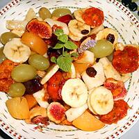 recette SALADE DE FRUITS DE L'AUTONME