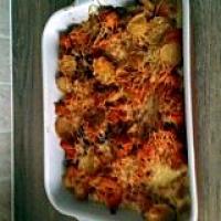 recette gratin de potiron, pommes de terre