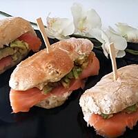 recette Sandwich Ciabatta saumon avocat