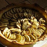 recette Tarte aux pommes et spéculoos