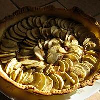 recette Tarte aux pommes et spéculoos