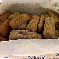 recette Financiers "petit creusois"