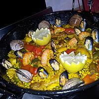 recette La Paella de Mon Papa