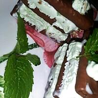 recette Mille-feuilles de Gavottes et parfait glacé à la menthe