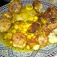 recette TAJINE DE BEIGNET DE CHOUX FLEUR