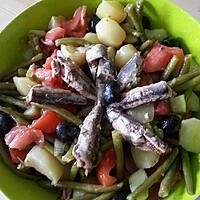 recette Salade "niçoise" façon Sassou